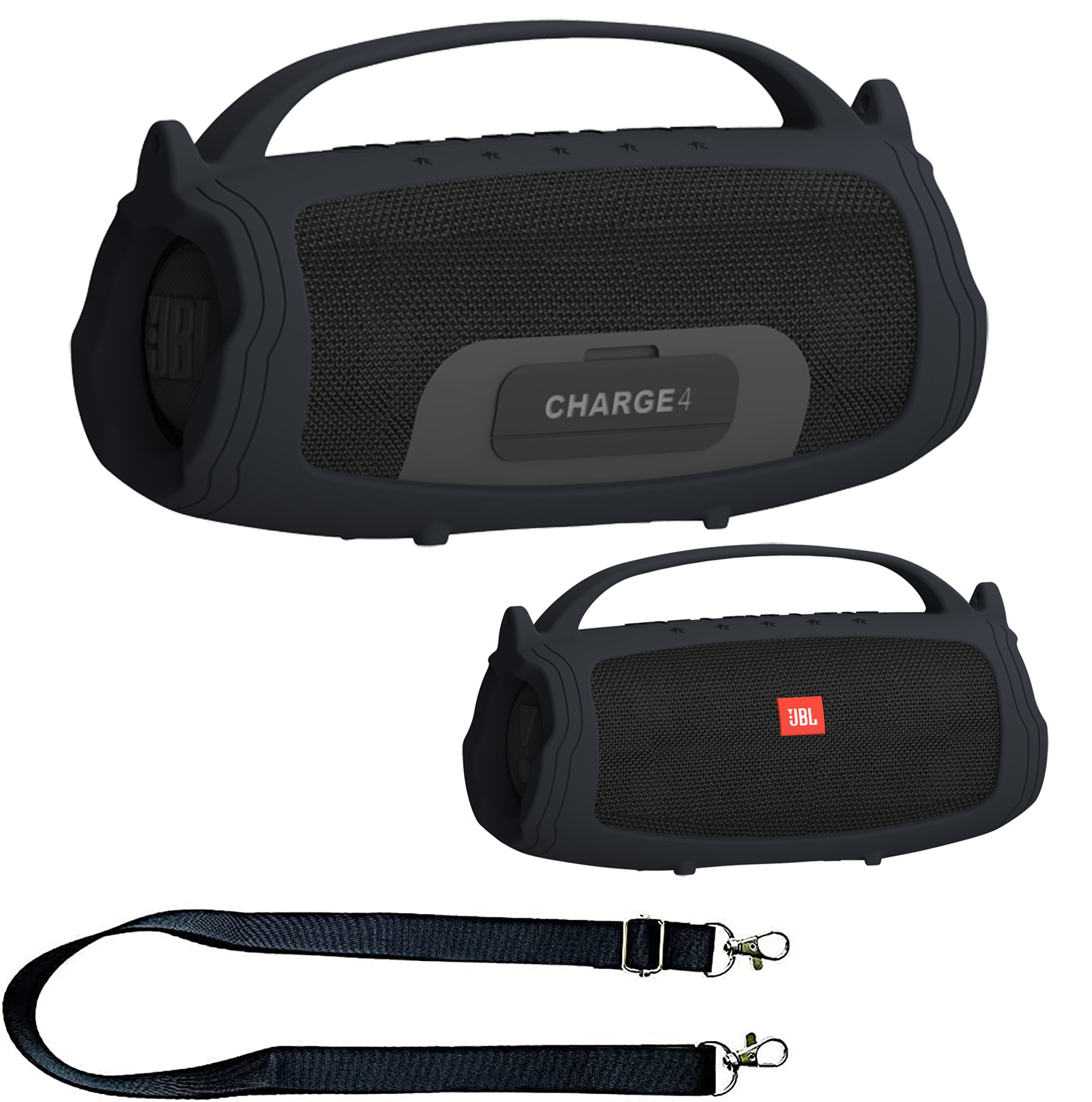 Jbl Speaker Charge 5 - Silicone Handle Protective Cover Case And