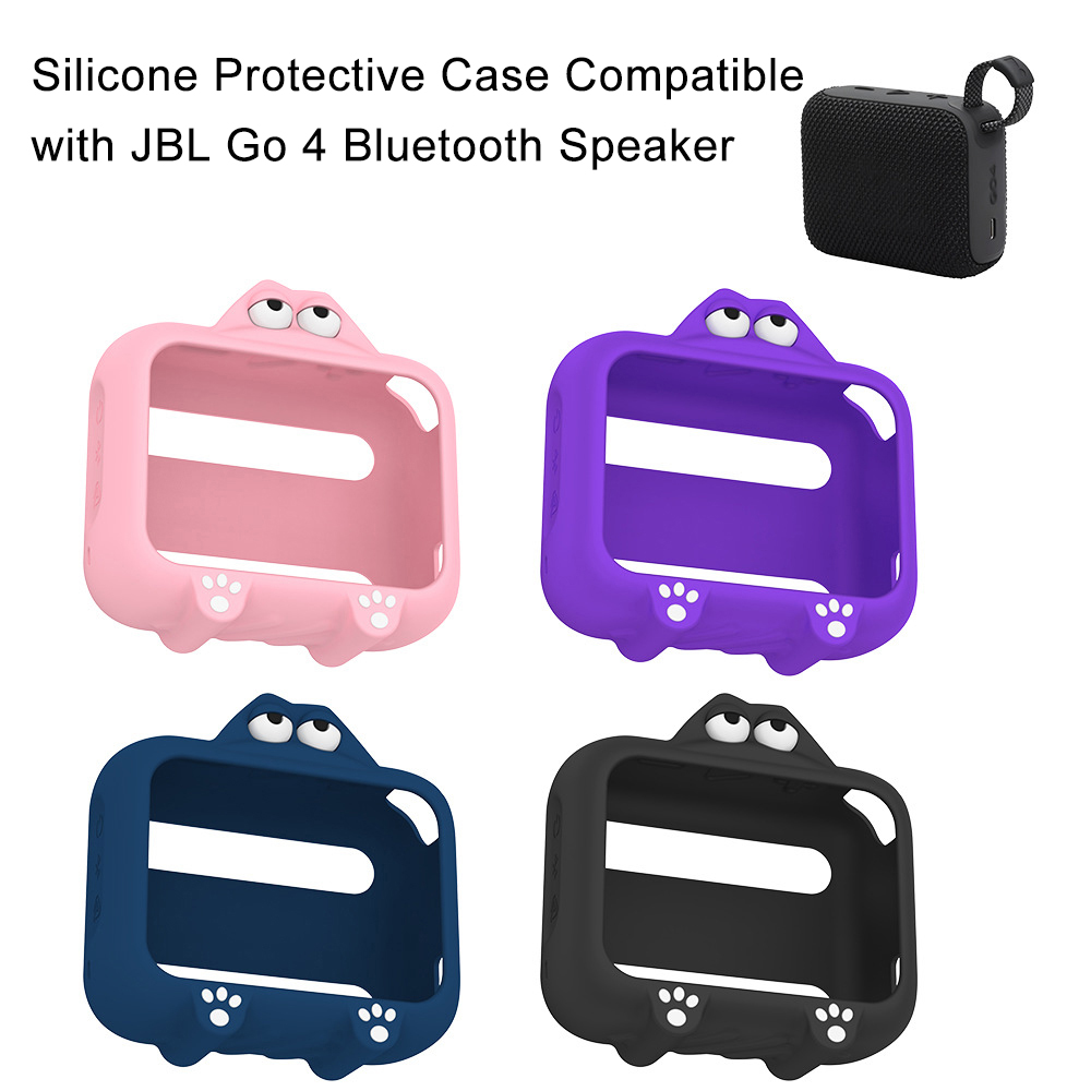 Jbl Speaker Go 4 - Cartoon Silicone Protective Case Compatible with