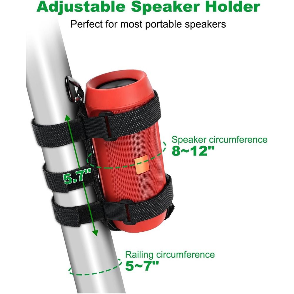 Jbl Speaker Charge 5 - Speaker Holder Mount for Bike/GOLF Cart/Boat