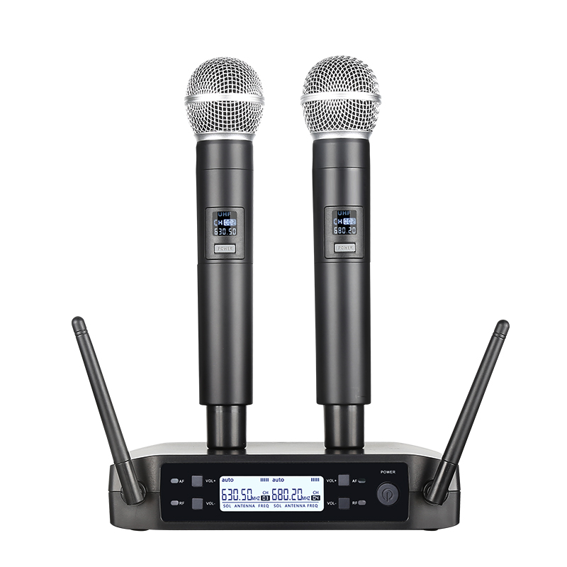 Shure Mic Sm7B - Wireless Microphone Handheld Dual Channels UHF