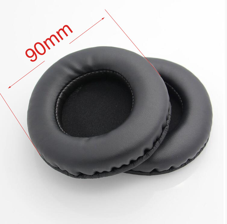 2pcs/pair 90mm Leather Earphon - Earphone Foam Tip review and price