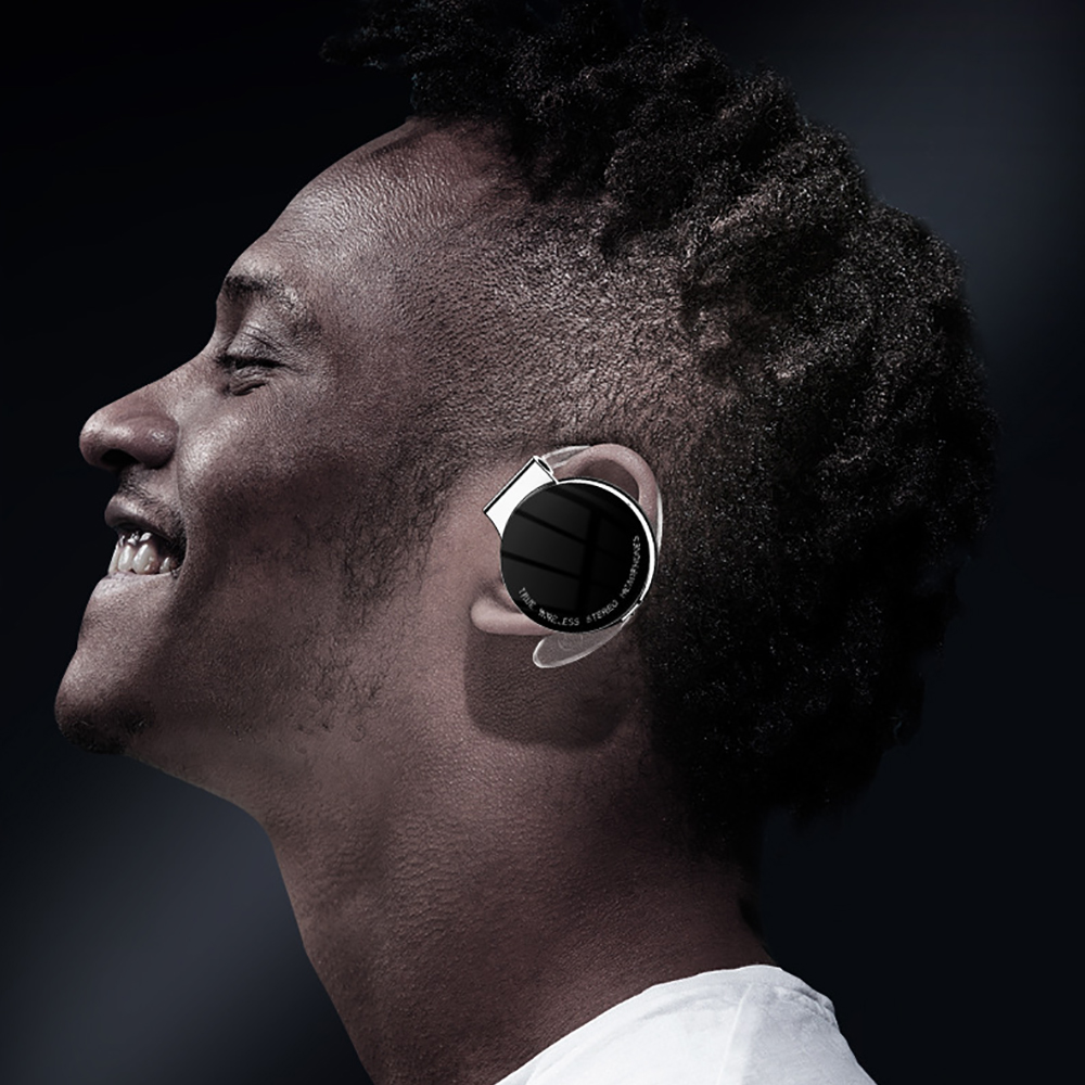 F2 TWS Earphones With Micropho - Sports Earphone Hook review and price