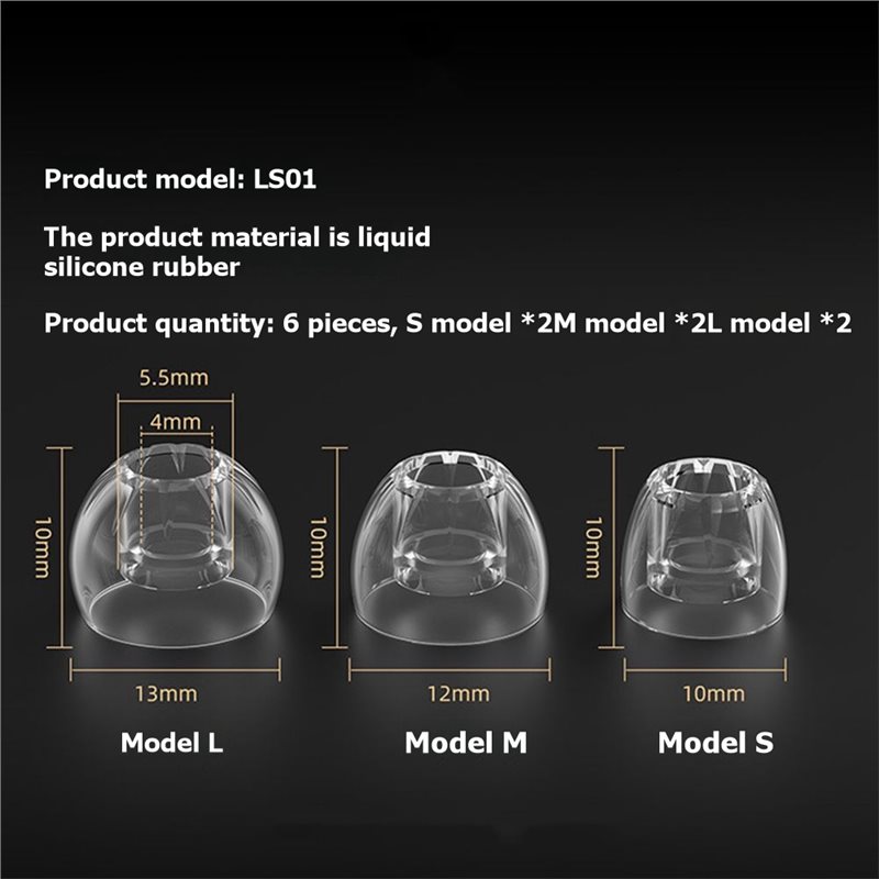 A23F-Silicone Ear Tips For KZ  - Silicone Ear Tip Replacement review and price