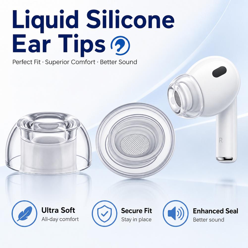 Silicone Ear Tips for AirPods  - Silicone Ear Tip Replacement review and price