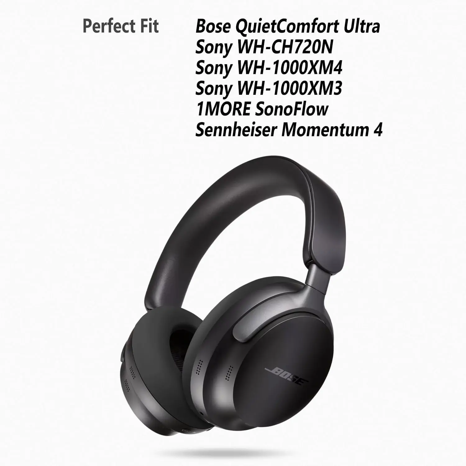 Silicone Ear protective sleeve - Bose Headphone Qc Ultra review and price