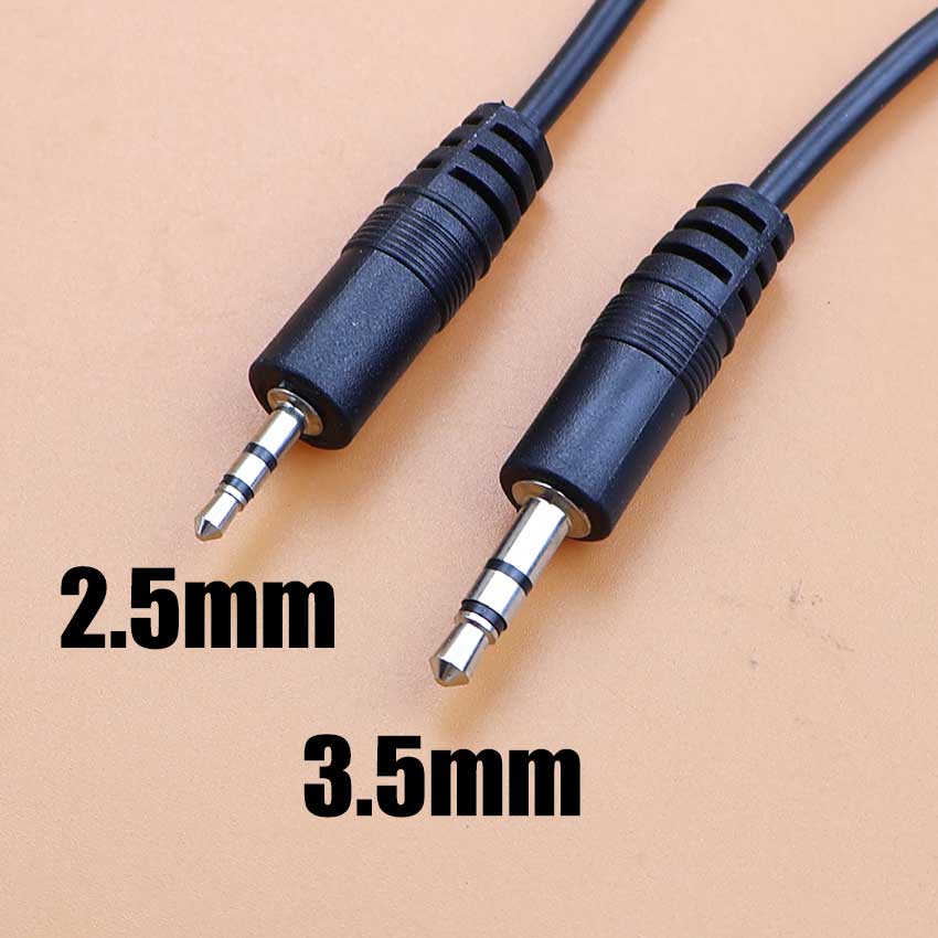 1pcs 2.5mm 3.5mm Mono Stereo A - Audiophile Headphone Wired review and price