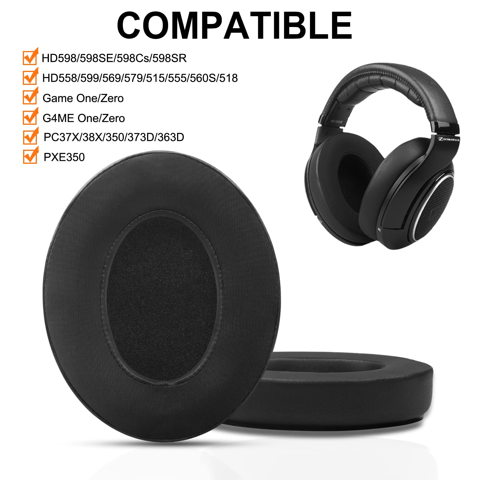 Cooling-Gel Replacement Earpad - Sennheiser Headphone Hd 560S review and price
