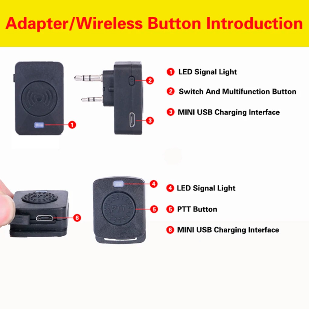 Walkie Talkie Wireless Headset - Bluetooth Headset On Ear review and price
