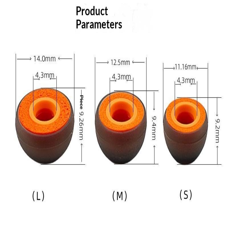❤️ 2PCS Memory Foam Earphones  - Earphone Foam Tip review and price