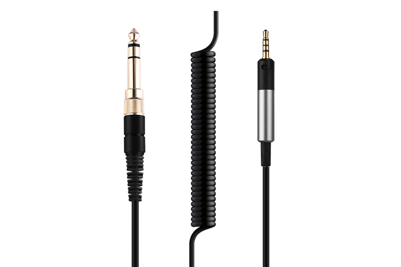 300cm Coiled Spring Audio Cabl - Sennheiser Headphone Hd 560S review and price