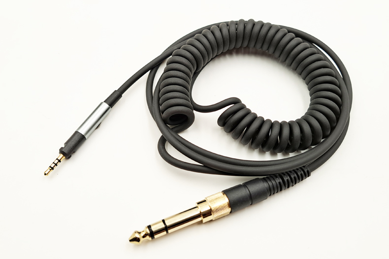 300cm Coiled Spring Audio Cabl - Sennheiser Headphone Hd 560S review and price