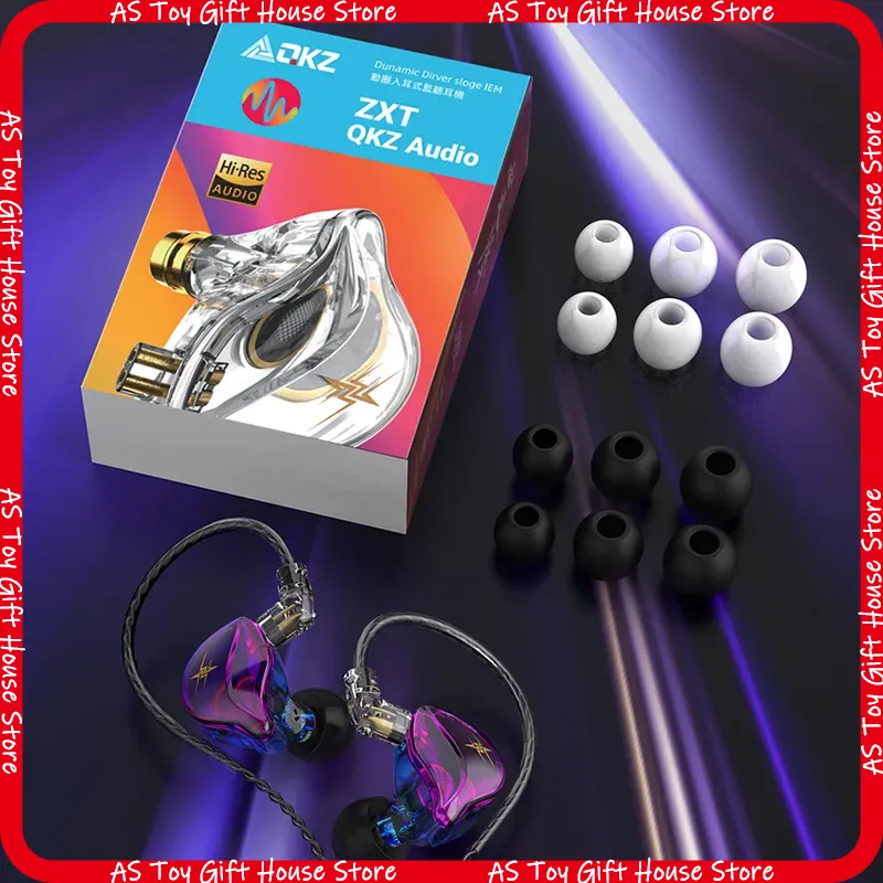 QKZ ZXT In Ear Wired Headphone - Wired Earphone Mic review and price