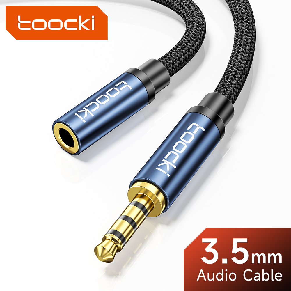 Toocki 3.5mm Jack Aux Cable Su - Cable Extension 3.5 review and price