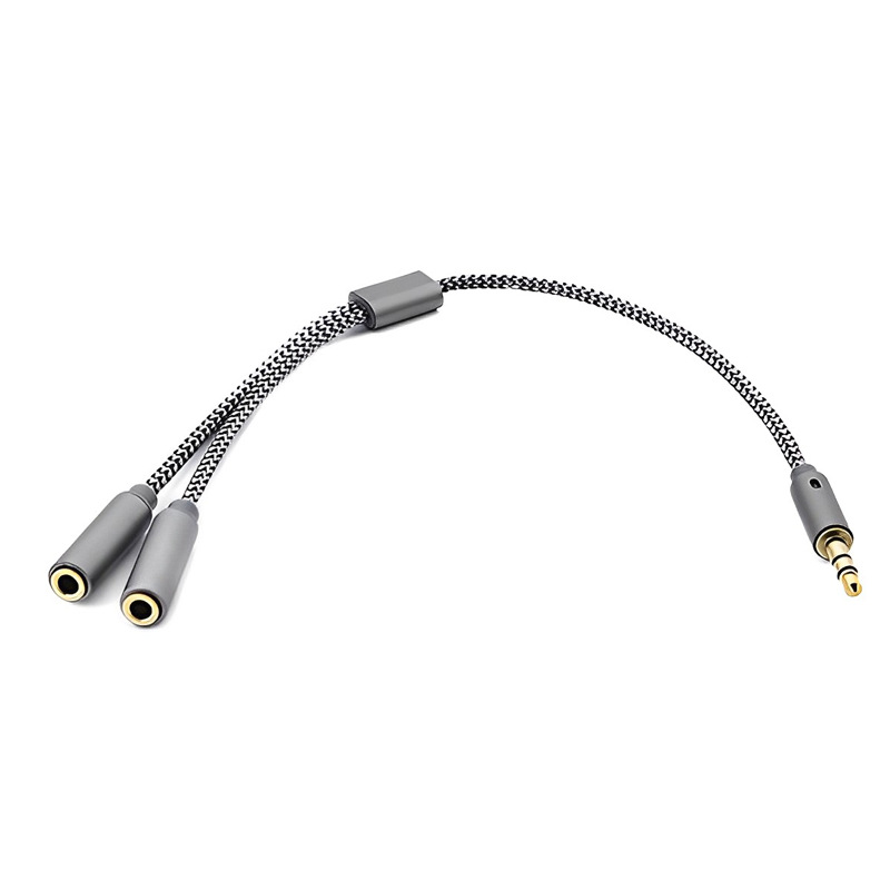 3.5mm Audio Splitter Y Jack 1  - Earphone Splitter Jack review and price